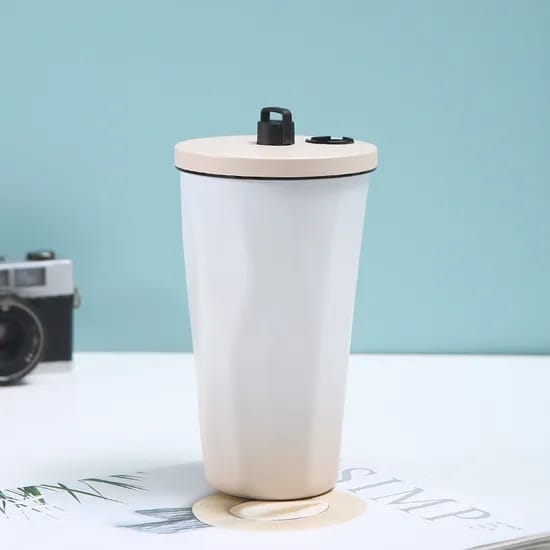 600ML Stainless Steel Coffee Thermos Cup Car Insulated(Only Green Colour)