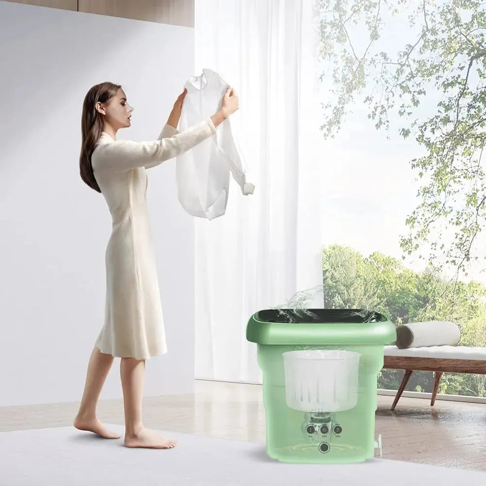 Mini Portable Washing Machine – Foldable Washing Machine