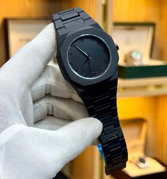 Black Arabic Aura Watch For Men Stylish Aura Watch