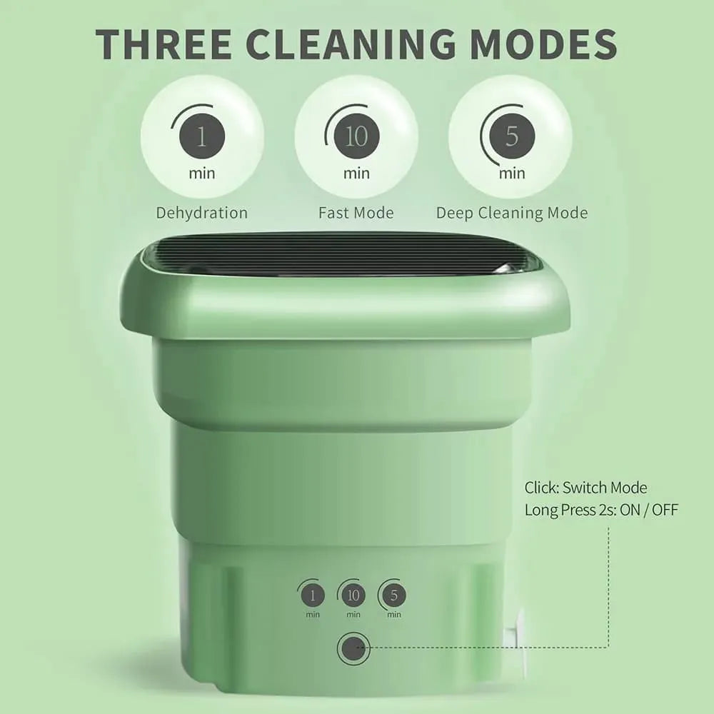 Mini Portable Washing Machine – Foldable Washing Machine