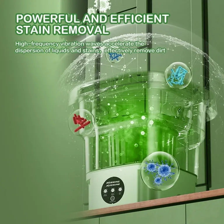 Mini Portable Washing Machine – Foldable Washing Machine